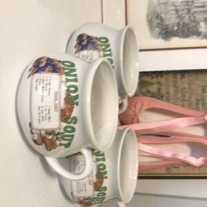 Vintage Soup Bowls - Fine Porcelain- French Onion Soup Bowls 👩‍🌾